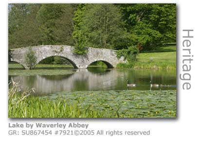 WAVERLEY ABBEY LAKE