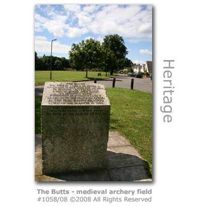 The Butts, medieval archery field in Alton, Hampshire