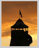 Sunset at Surrey County Show by Martin Finnis