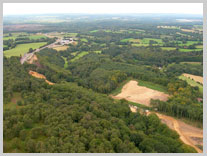 Hindhead Tunnel workings summer 2007