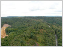 Hindhead Tunnel workings summer 2007 