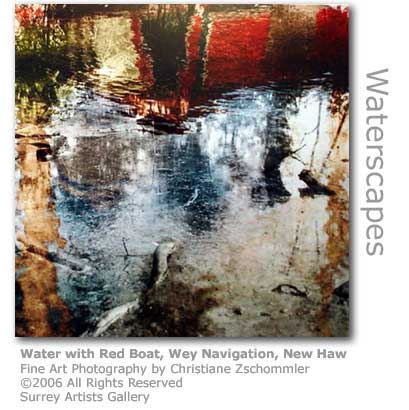 Christiane Zschommler's fine art photo of the Wey at New Haw