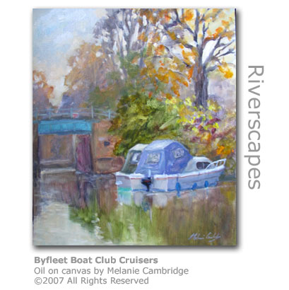 Byfleet Boat Club Cruisers by Melanie Cambridge