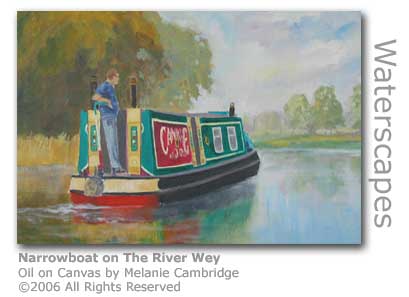 Narrowboat by Melanie Cambridge