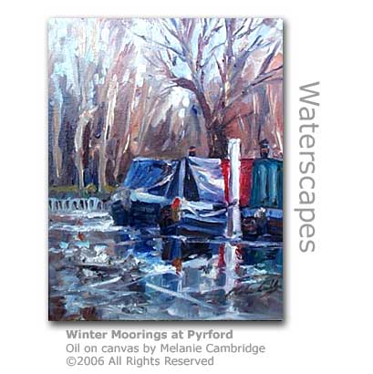 Winter Moorings at Pyrford