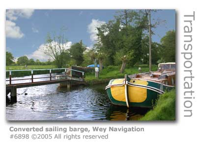 Converted Sailing Barge