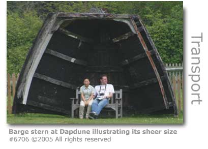 BARGE STERN DAPDUNE WHARF