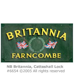 BRITANNIA SIGN