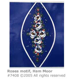 NARROWBOAT ROSES MOTIF 2