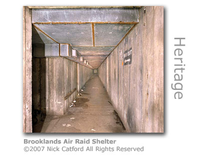 Brooklands Air Raid Shelter by Nick Catford