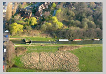 Catteshall Lock by Paul Farmer