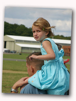 Dunsfold Vintage Aircraft Young Spectator