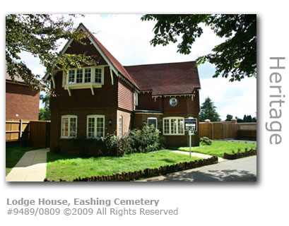 The Lodge at Eashing Cemetery, Godalming, Surrey