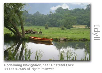 GODALMING NAVIGATION NEAR UNSTEAD