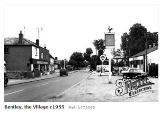 Bentley Village near Alton 1955