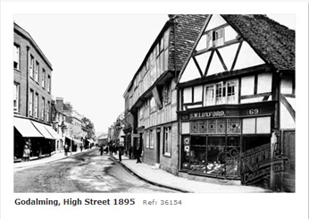 Godalming High Street 1895