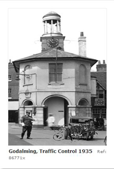 Traffic policeman by Godalming Pepperpot 1930s