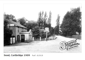 Send at Cartbridge 1909 on Wey Navigation