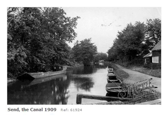 wey Navigation at Send 1909