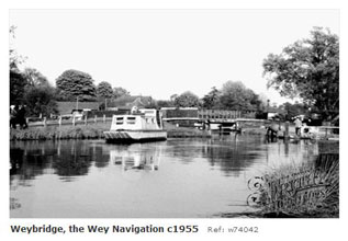 Weybridge wey Navigation