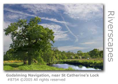 GODALMING NAVIGATION NEAR ST CATHERINES LOCK