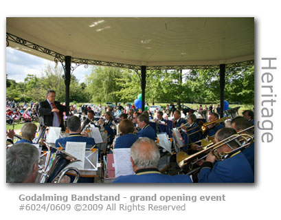 Godalming Bandstand grand opening