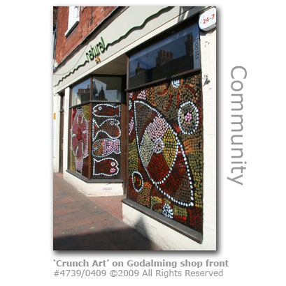 Godalming Crunch Art in High Street