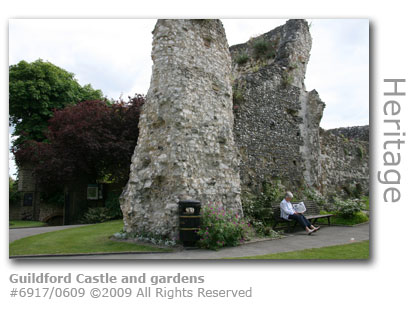 Guildford Castle and gardens, Surrey