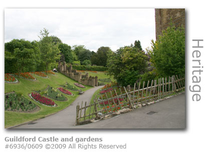 Guildford Castle and gardens, Surrey