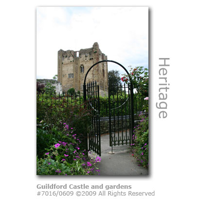 Guildford Castle and gardens, Surrey