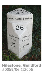 Guildford milestone