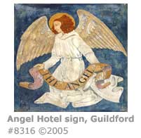 Angel Hotel sign