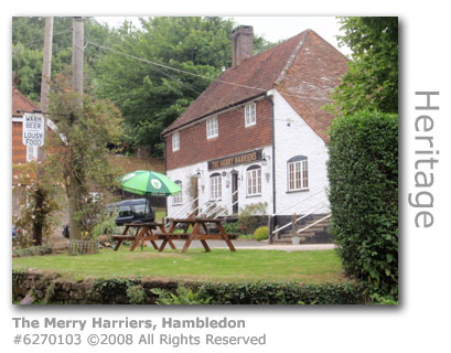 Merry Harriers in Hambledon