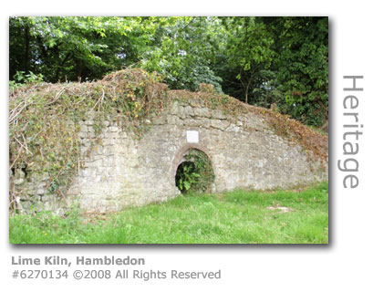 Ancient lime kiln at Hambledon