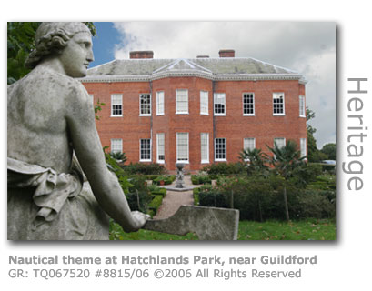 Nautical theme at Hatchlands Park