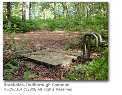Water boreholes, Rodborough Common, Milford