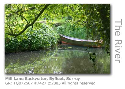 MILL LANE WEY BACKWATER BYFLEET