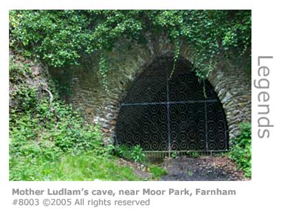 MOTHER LUDLAM'S CAVE FARNHAM