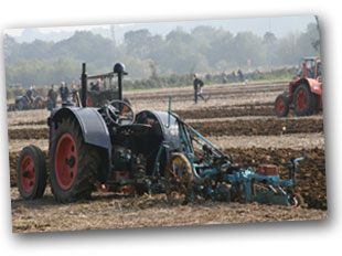 Vintage tractor