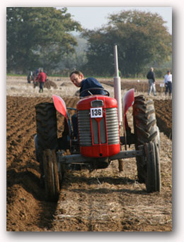 Vintage tractor