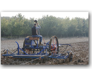 Traction ploughing