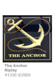 THE ANCHOR PUB SIGN