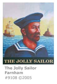 JOLLY SAILOR PUB SIGN