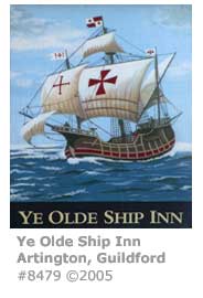 OLDE SHIP INN PUB SIGN