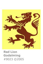 RED LION PUB SIGN