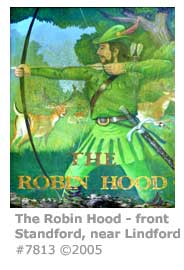 ROBIN HOOD PUB SIGN FRONT