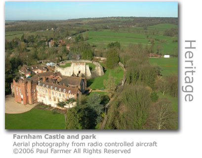 Farnham castle by Paul Farmer