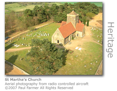 St Martha's Church by Paul Farmer