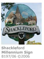 Shackelford Millennium Sign