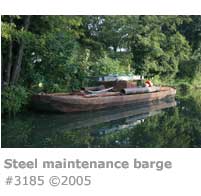 STEEL MAINTENANCE BARGE